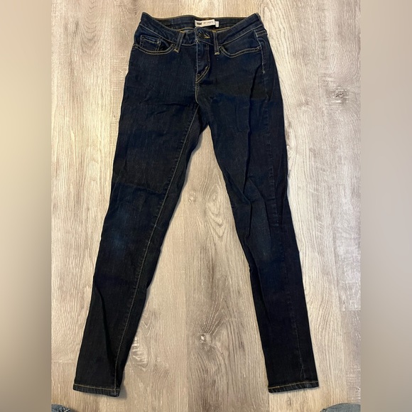 Levi’s 535 women’s jeans. Size 25 women’s. Dark blue - Picture 4 of 4